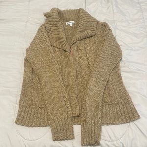 St. John’s Bay Tan Sweater- Size Medium